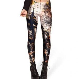 Blackmilk Haunted House 2.0 leggings, medium